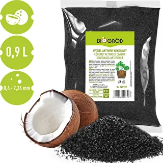 Activated coconut charcoal for plants 0.9 L – photo 2