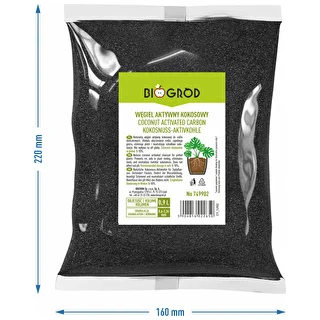 Activated coconut charcoal for plants 0.9 L – photo 5