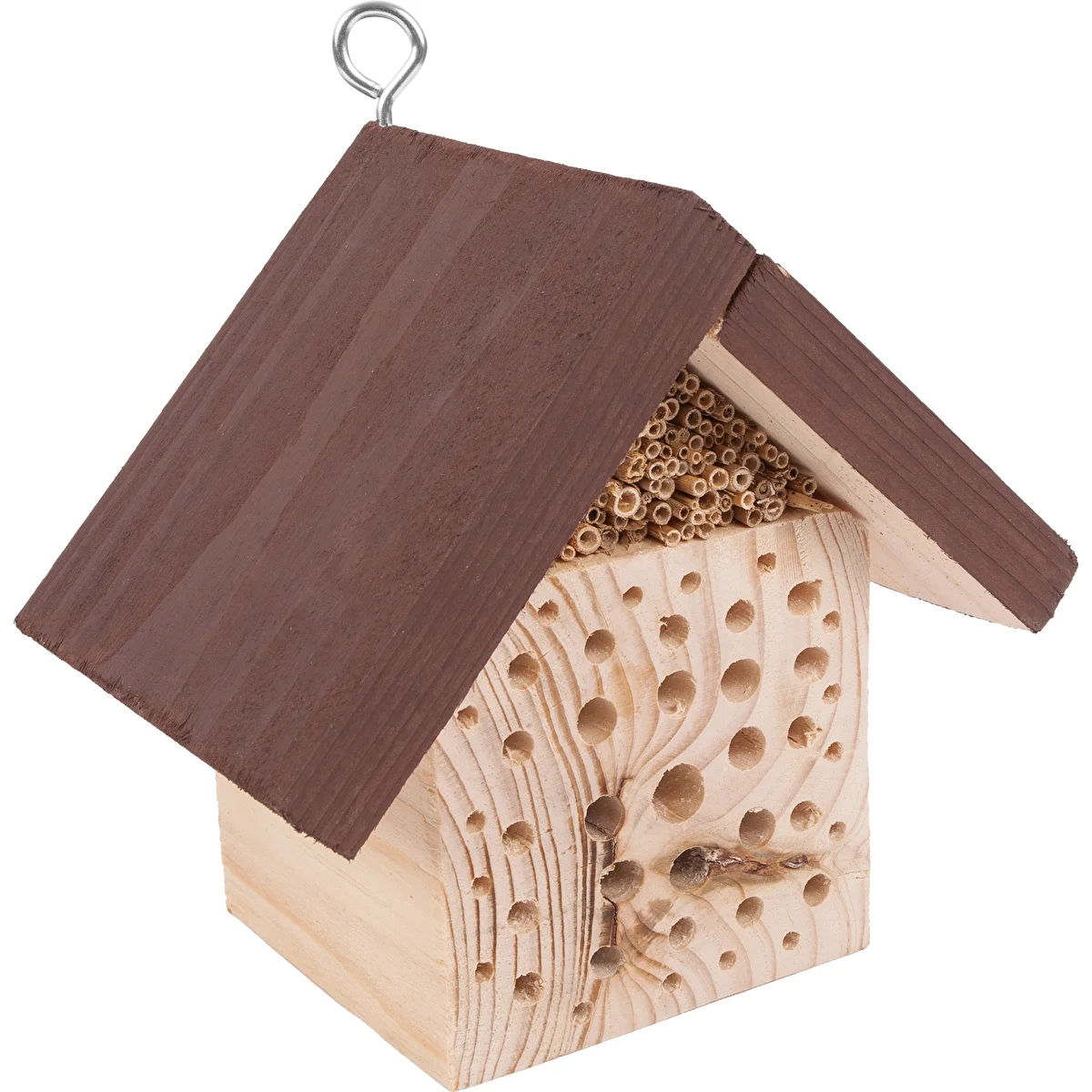 Bee house 15x11x14 cm , mix of colours