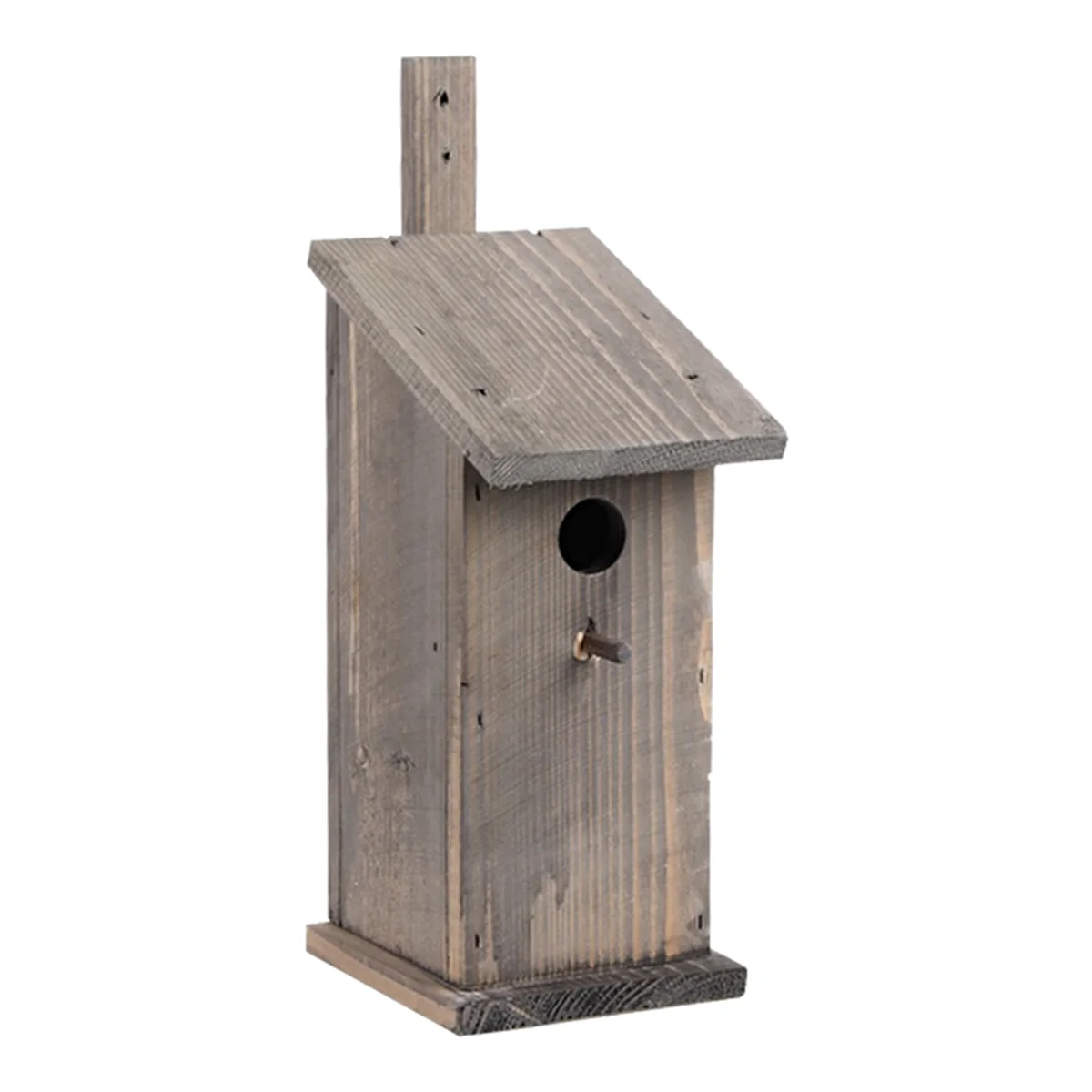 Nesting box - pent roof, 13x14x30/37/3,2cm