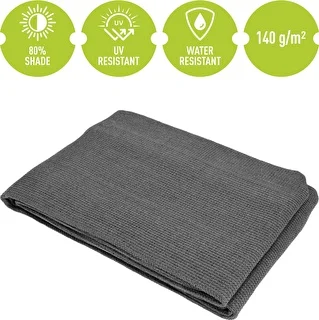 Shade Net (80%, 140 gsm) - 0.9 x 5 m, Graphite – photo 5