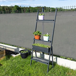 Shade Net (80%, 140 g/m²) - 1.5 x 5 m - Graphite – photo 8