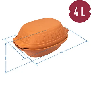 Clay baker, 4 L – photo 4