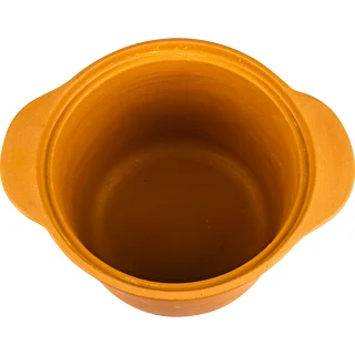 Stoneware , clay baker, 3 L, brown – photo 3