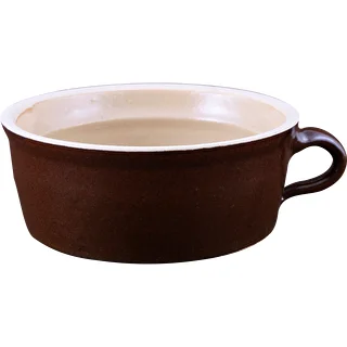 0,5 L Stoneware / ceramic crock lard pot without lid