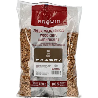Smoking/Grilling Wood Chips, Oak, 450 g, Class 8