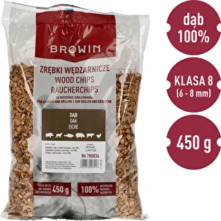 Smoking/Grilling Wood Chips, Oak, 450 g, Class 8 – photo 3
