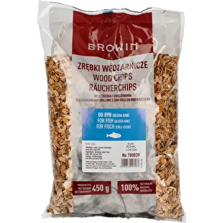 Smoking/Grilling Wood Chips, 50% Oak + 50% Alder, 450 g, Class 8