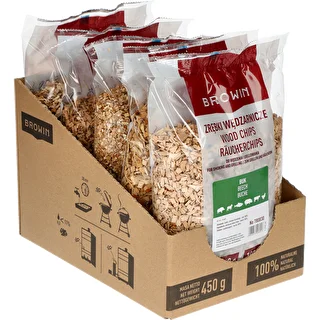 Wood chips for smoking/grilling, beech, 450 g, Grade 8 – photo 2