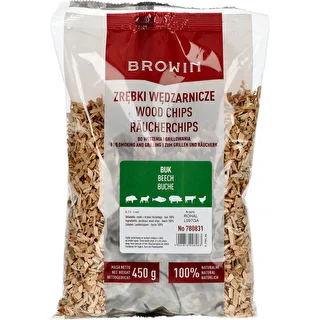 Smoking/Grilling Wood Chips, Beech, 450 g, Grade 2