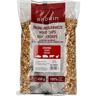 Cherry Smoking/Grilling Wood Chips, 450 g, Class 8