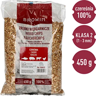 Cherry Smoking/Grilling Wood Chips, 450 g, Class 2 – photo 2