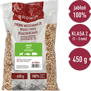Smoking/Grilling Chips, APPLEWOOD – 450 g, Class 2 – photo 2