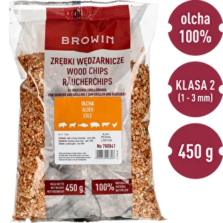Smoking Wood Chips (100% Alder) - Grade 2 - 5 x 450 g – photo 3