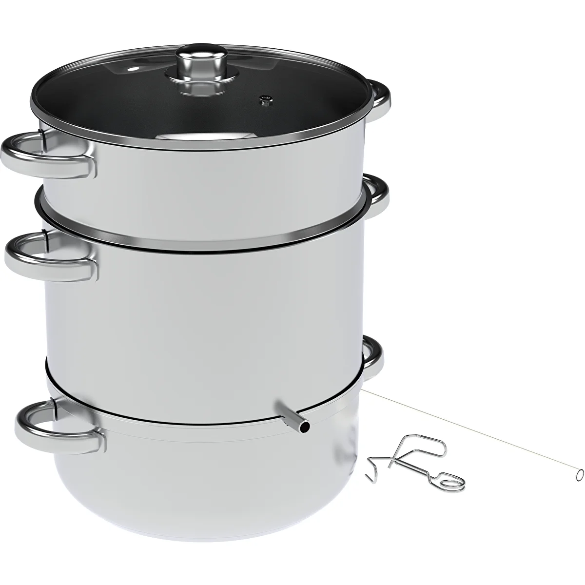 8 L Stainless Steel Steam Juicer