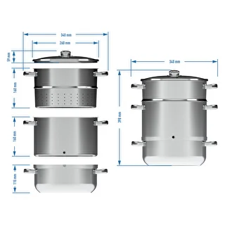 8 L Stainless Steel Steam Juicer – photo 8