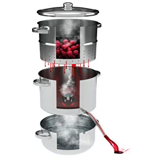 8 L Stainless Steel Steam Juicer – photo 4
