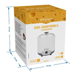 Yogurt and cheese maker with thermostat, 1.5 L – photo 11