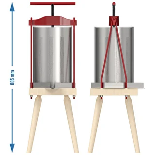 Fruit frame press - with metal basket, for 10 L – photo 6