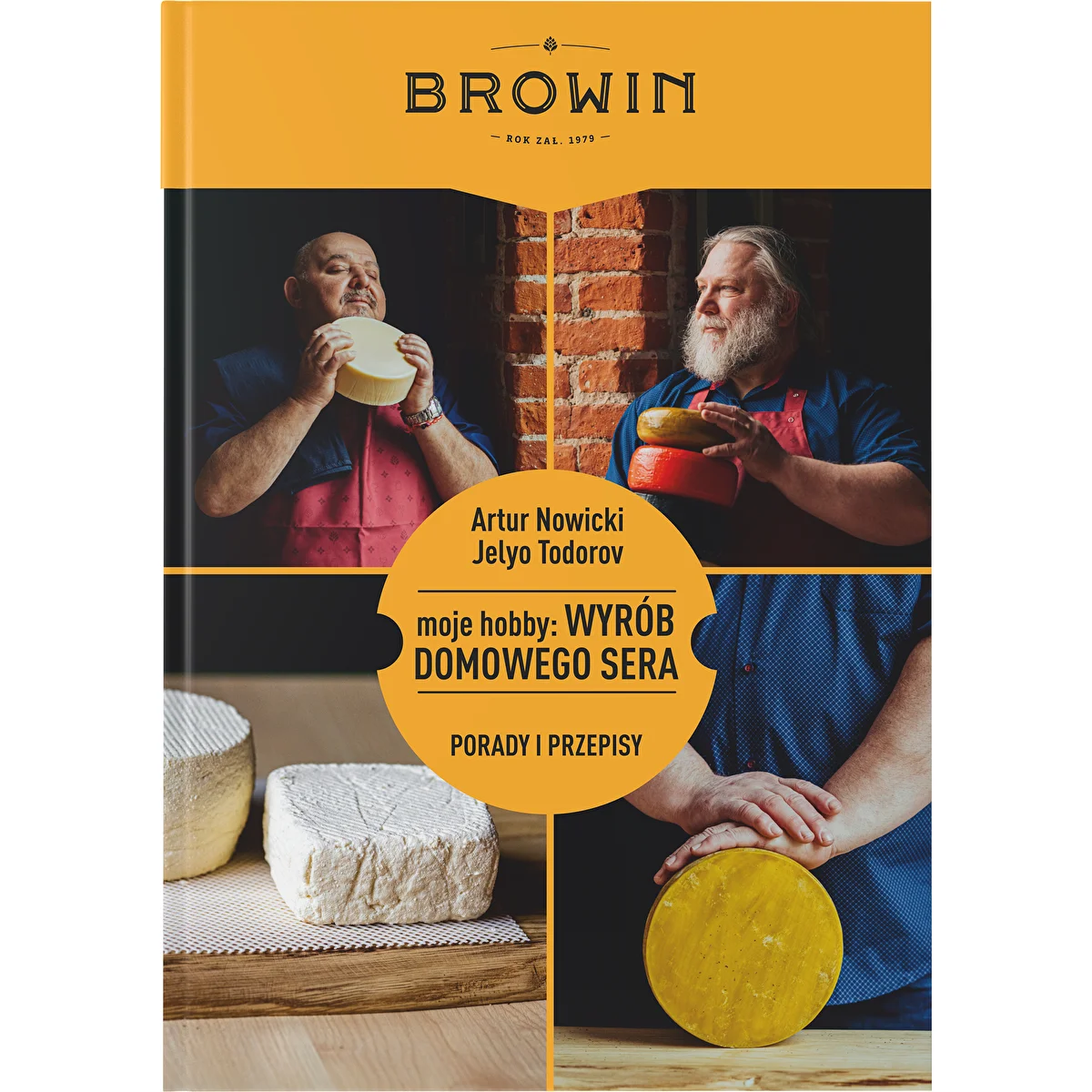 My Hobby: Homemade Cheese Making - book (in Polish)