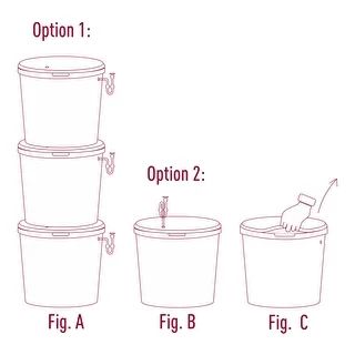 Fermentation bucket 30 L with printing, tap and plastic airlock UA – photo 13
