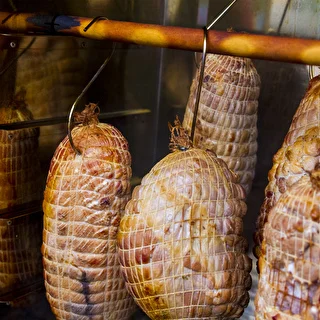 White netting with dimensions of 12.5 cm x 5 m, thermal resistance of up to 220°C – photo 10