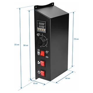 dragON 2.7 kW Module Set with Digital Thermostat, for Garden Smokers/Smokehouses – photo 10