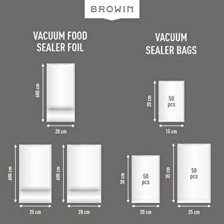 Embossed Vacuum Sealer Bags 25 x 35 cm, 50 pcs. – photo 11