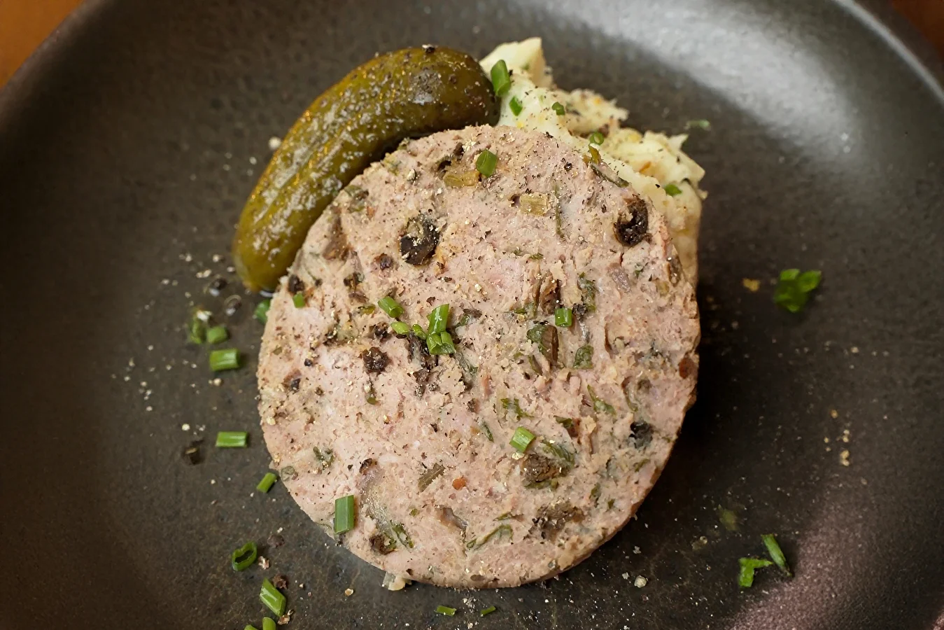 Lunchbox with pork luncheon meat