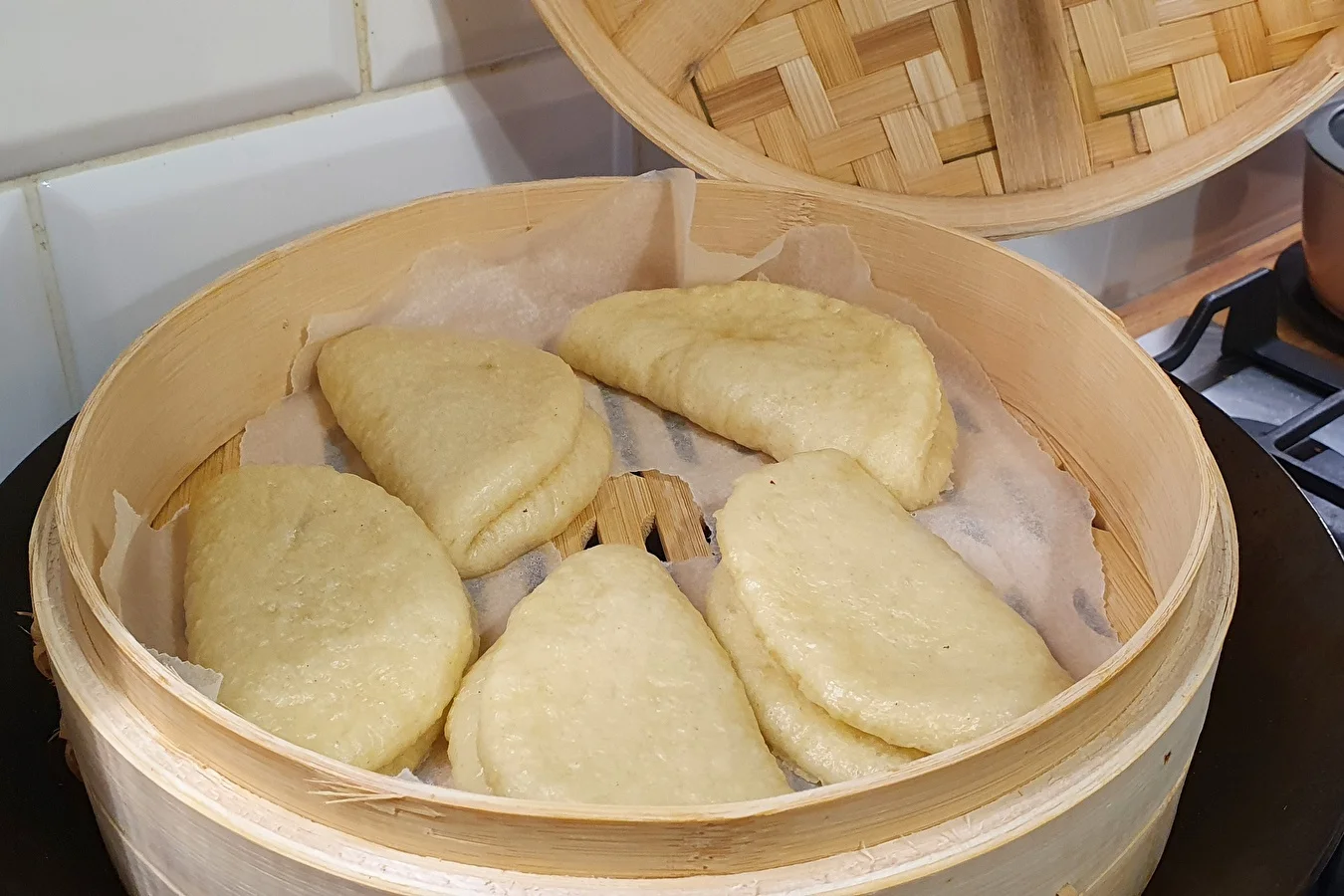 Asian bao buns