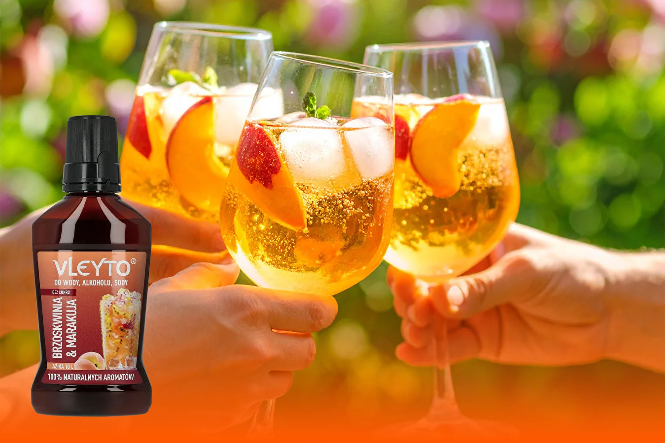 Tropical Spritz - exotic refreshment with bubbles