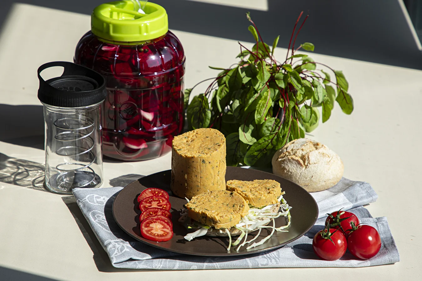 Pâté from a ham cooker – veggie version