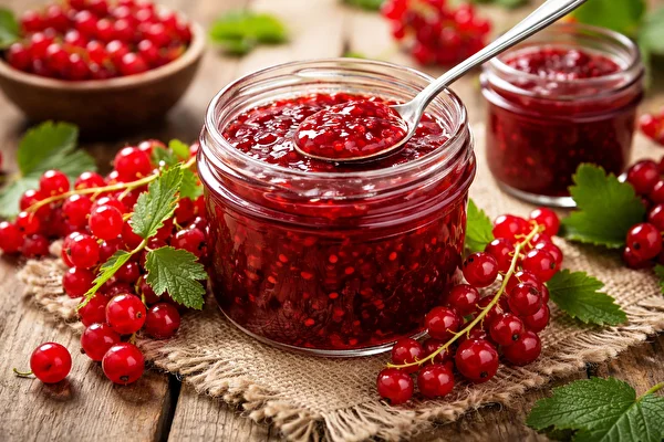 Redcurrant jam