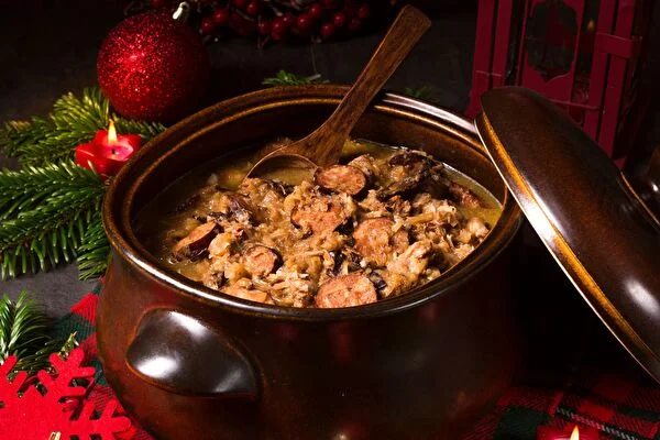 Quick pressure cooker bigos