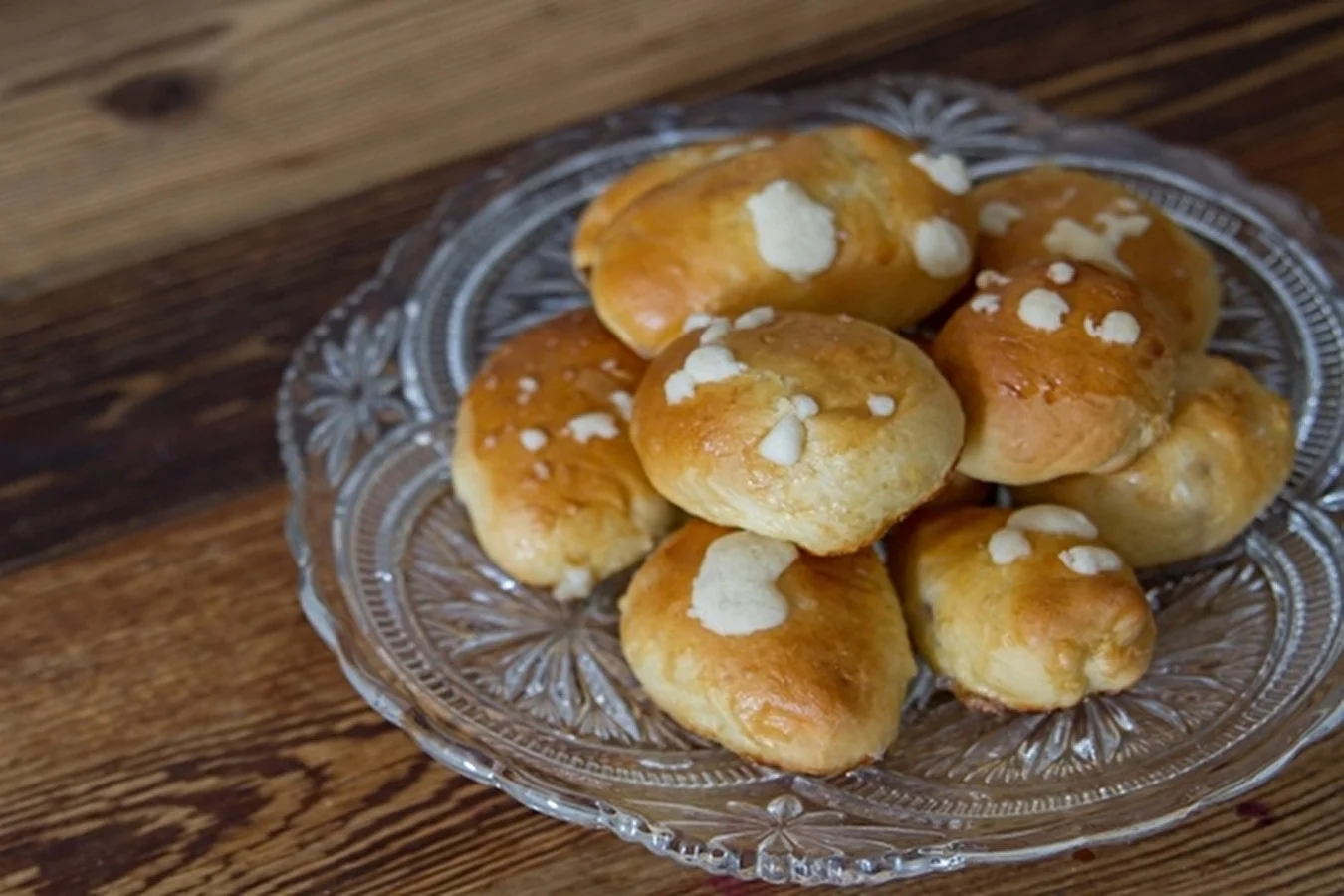 Sweet plum buns