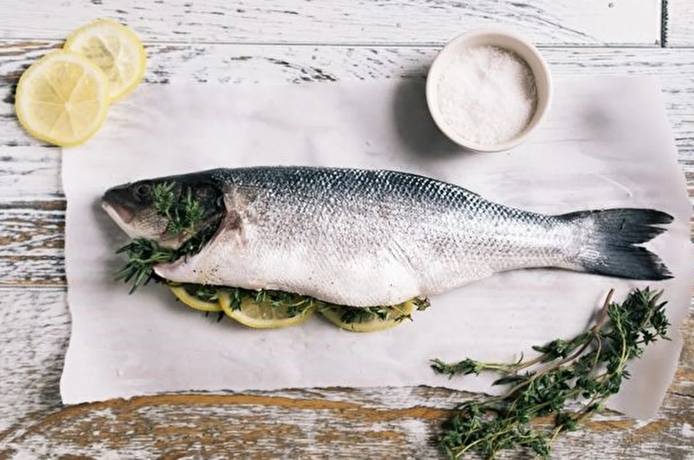 Homemade smoked trout in dill brine