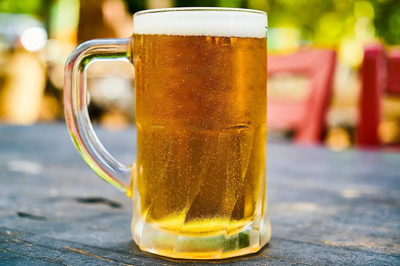 Homebrewed dry-hopped beer