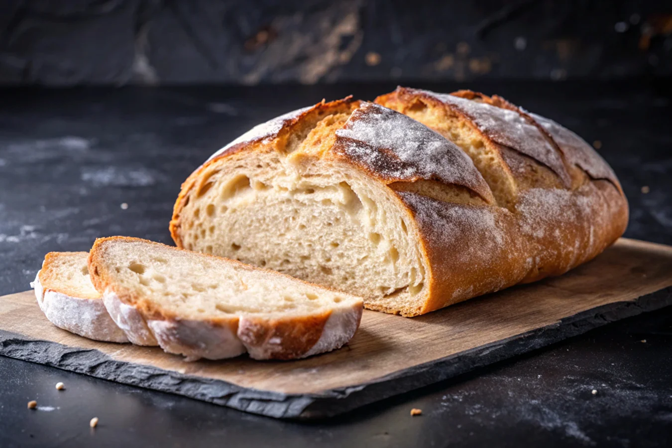 Wheat sourdough bread
