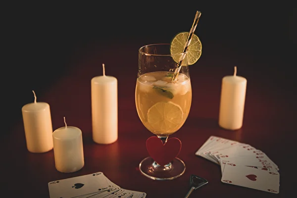 Exotic fortune-telling - citrus St Andrew's Day drink