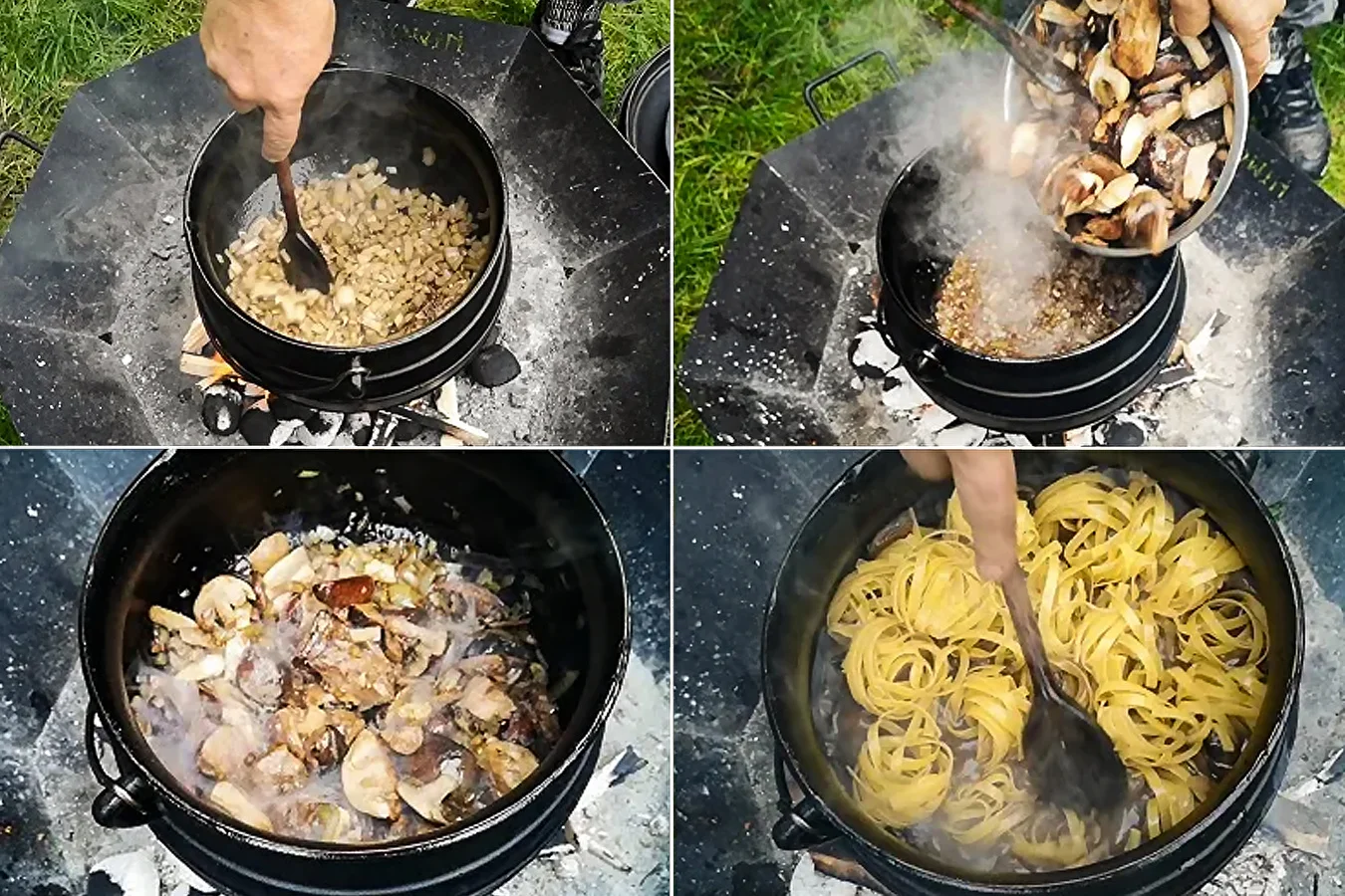 Pasta with mushrooms