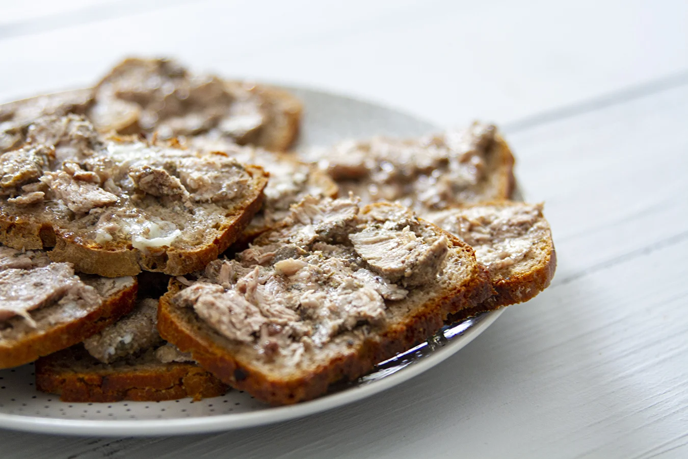 Jar meat - pork shoulder in aspic in a jar