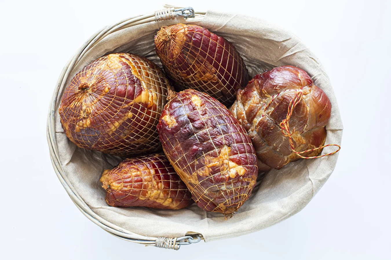 Traditional smoked ham