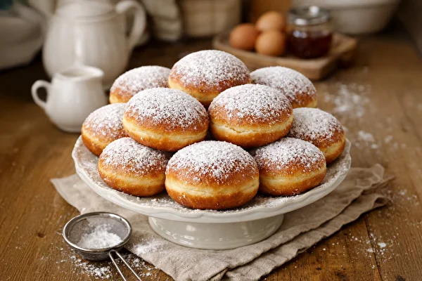 Baked doughnuts – perfect for Fat Thursday!