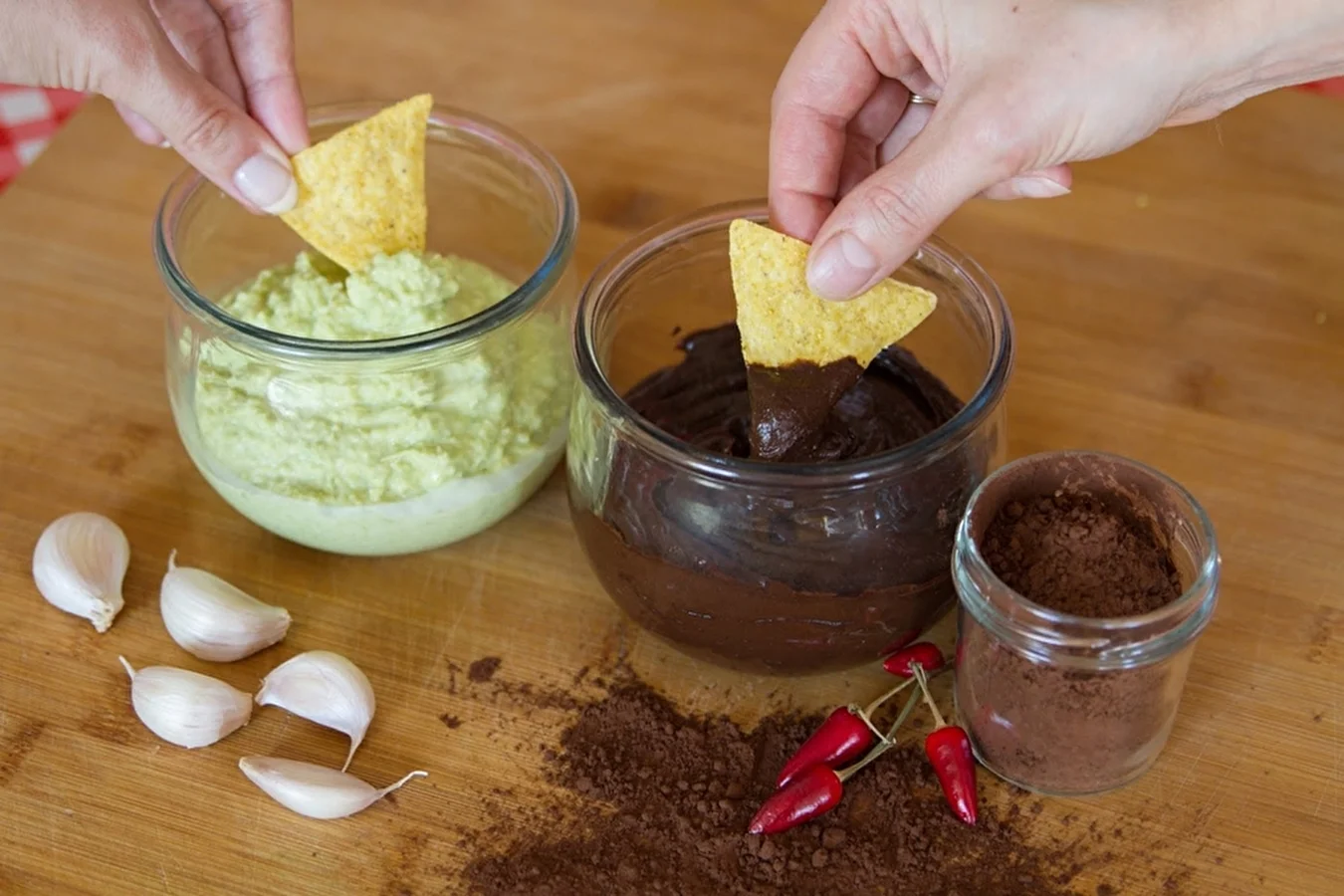 Avocado spread, sweet and savory