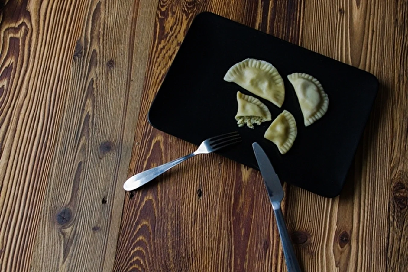 Potato and cheese pierogi