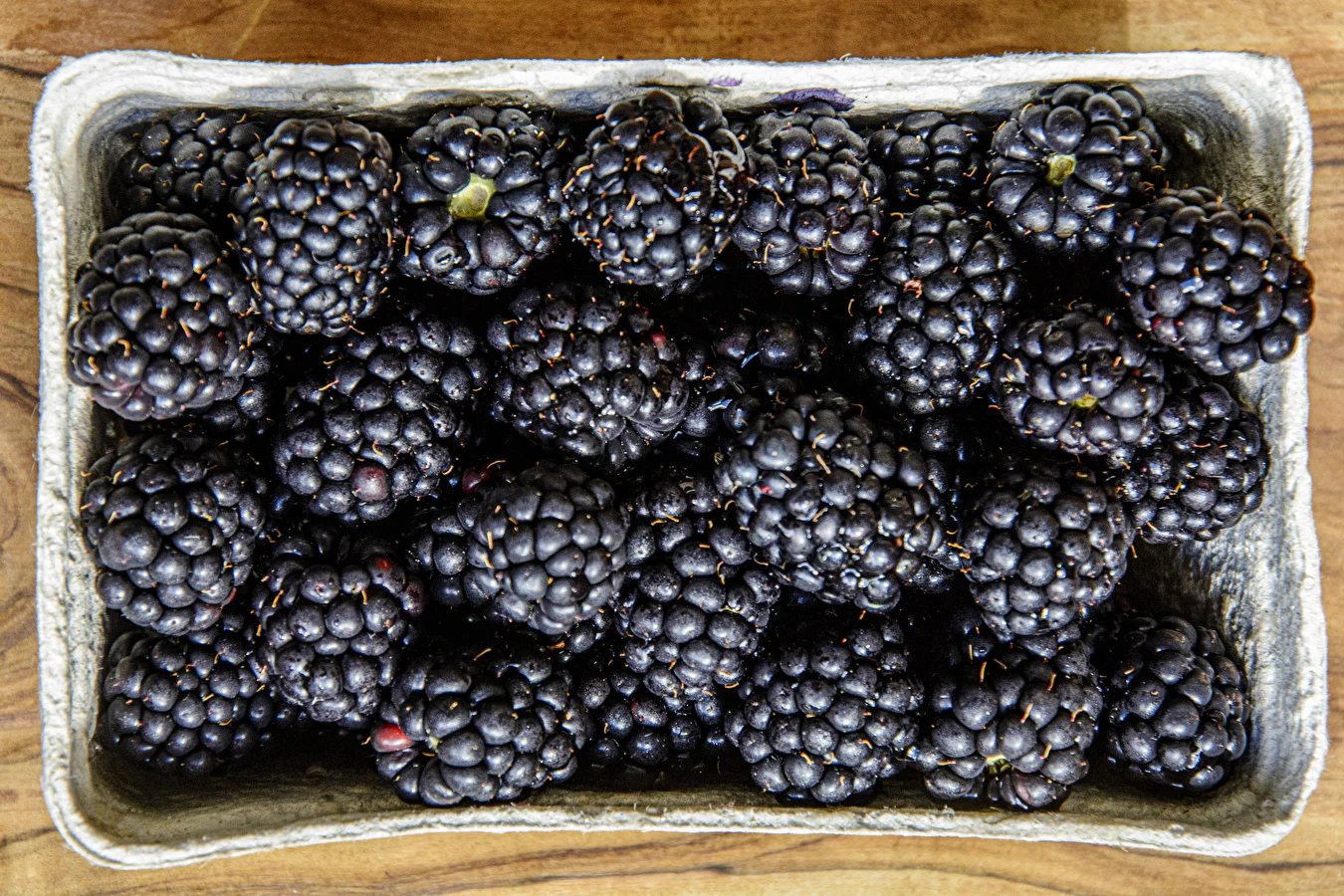 Homemade semi-sweet blackberry wine