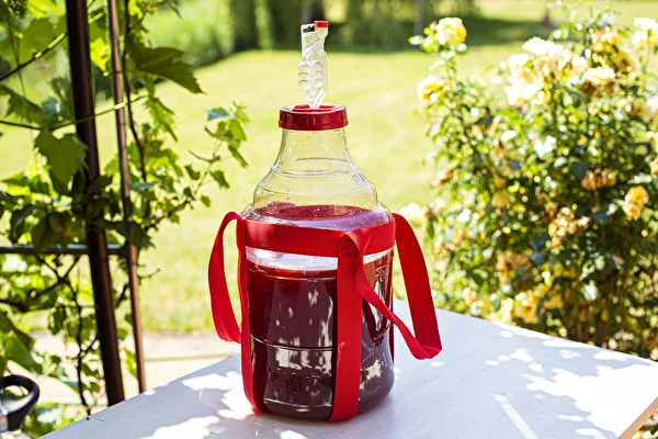 Strawberry wine