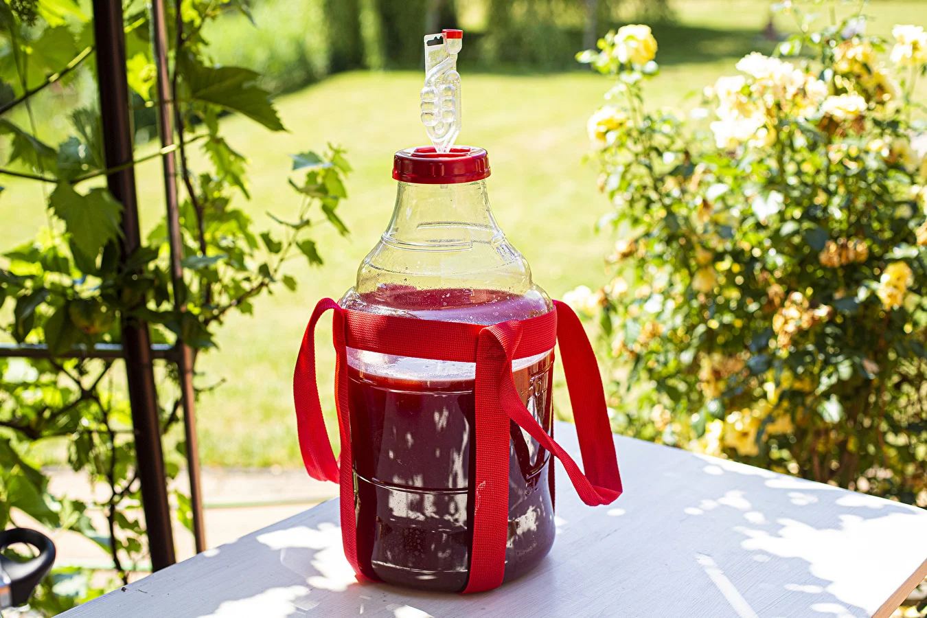 Strawberry wine