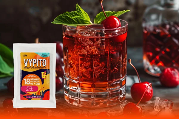 Vypito Cherry Delight - a gently sweet, fruity classic