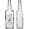 0.5 L bottle with a screw cap, ‘Likier domowy’ print - 4 pcs - 5 ['bottle for homemade liqueur', ' bottle for liqueur', ' bottle for infusion liqueur', ' bottles with stopper', ' 500 mL glass bottle', ' 0.5 L bottle', ' bottles with print', ' coffee liqueur', ' orange liqueur']